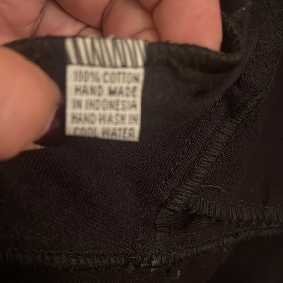 KAYO black oversized hooded Cool Festival Burning Man Canvas SOLd OUT - Picture 8 of 8